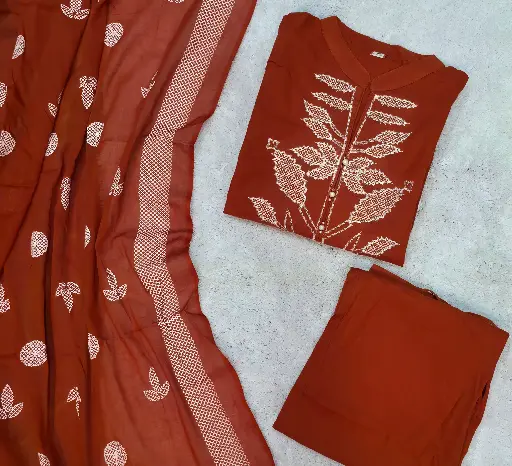 Orange Kurti